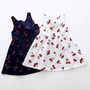 Cherry Dress for Girls (Sizes 4T-7)